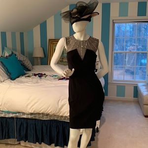 Avery G black dress with bling!